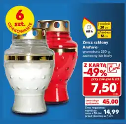 Kaufland Znicz Amfora oferta