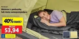 Lidl Mata samopompująca Rocktrial oferta