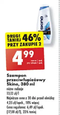 Biedronka Szampon przeciwłupieżowy Skino oferta