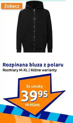 Action Rozpinana bluza z polaru oferta