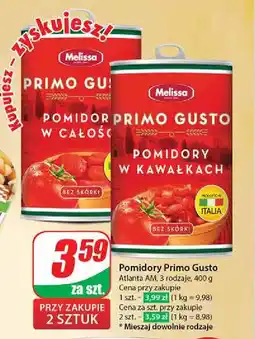 Dino Pomidory w całości Melissa primo gusto tomatera oferta
