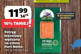 Netto Pstrąg łososiowy wędzony plastry Port netto oferta