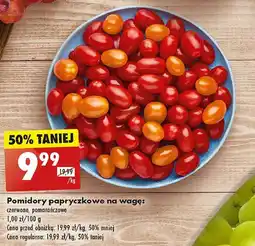 Biedronka Pomidory papryczkowe pomarańczowe oferta