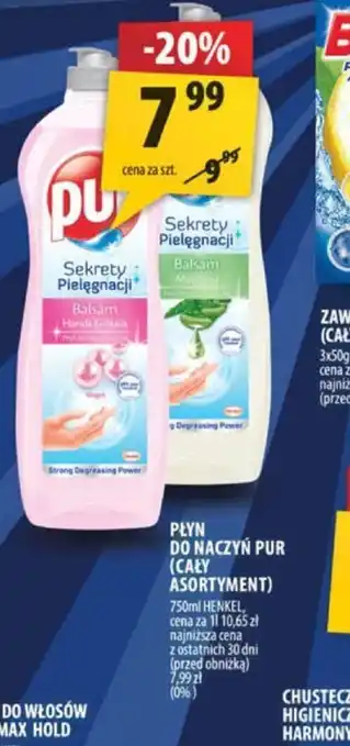 Arhelan Płyn do naczyń Pur oferta