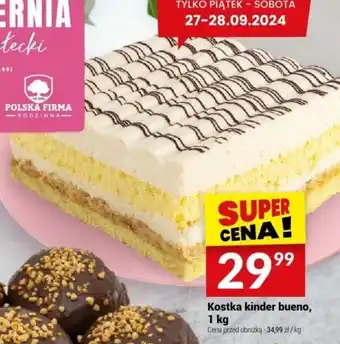 Twój Market Kostka kinder bueno oferta