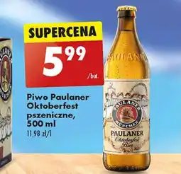 Biedronka Piwo Paulaner oferta