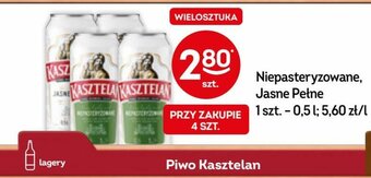 Żabka Piwo Kasztelan 500ml oferta