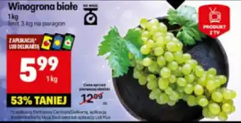 Delikatesy Centrum Winogrona białe oferta
