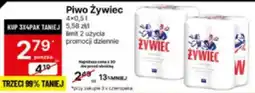 Delikatesy Centrum Piwo Żywiec oferta