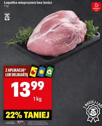 Delikatesy Centrum Łopatka wieprzowa bez kości oferta