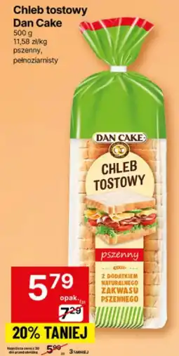 Delikatesy Centrum Chleb tostowy Dan Cake oferta
