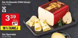 Delikatesy Centrum Ser Królewski OSM Sierpc oferta