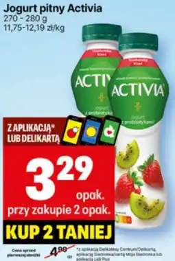 Delikatesy Centrum Jogurt pitny Activia oferta