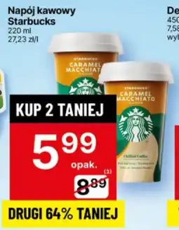Delikatesy Centrum Napój kawowy Starbucks oferta