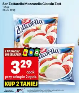 Delikatesy Centrum Ser Zottarella Mozzarella Classic Zott oferta