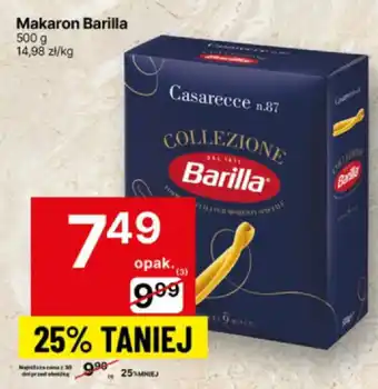 Delikatesy Centrum Makaron Barilla oferta