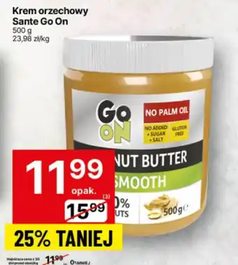 Delikatesy Centrum Krem orzechowy Sante Go On oferta