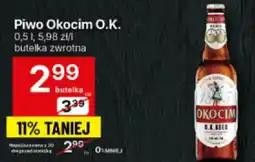 Delikatesy Centrum Piwo Okocim O.K. oferta