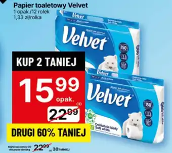 Delikatesy Centrum Papier toaletowy Velvet oferta