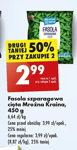 Biedronka Fasolka szparagowa zielona Mroźna kraina oferta