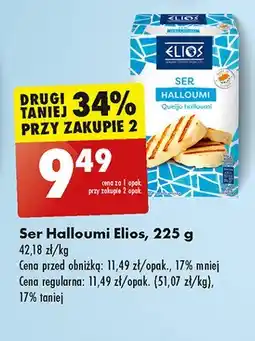 Biedronka Ser halloumi Elios oferta