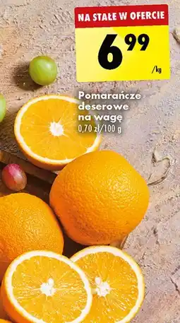 Biedronka Pomarańcze deserowe oferta