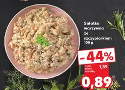 Kaufland Sałatka warzywna ze szczypiorkiem oferta