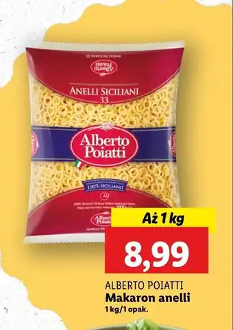 Lidl Makaron anelli siciliani oferta