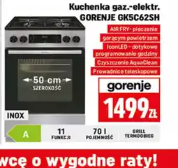 Neopunkt Kuchenka gaz.-elektr. Gorenje GK5C62SH oferta
