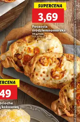 Lidl Focaccia śródziemnomorska oferta