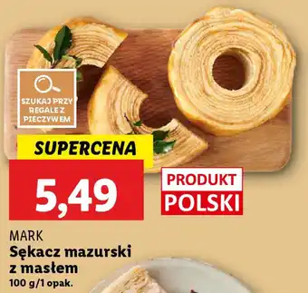 Lidl Mark Sękacz mazurski z masłem oferta