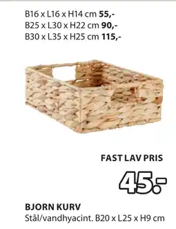 JYSK BJORN KURV oferta
