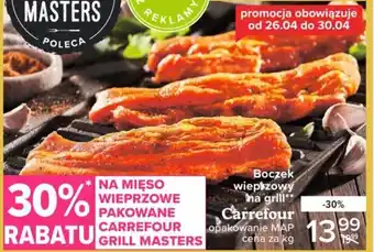 Carrefour Market Boczek wieprzowy na grill 1kg oferta