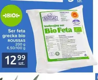 Carrefour Market Ser feta grecka bio Roussas 200g oferta