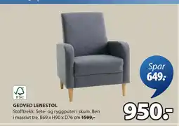 JYSK GEDVED LENESTOL oferta