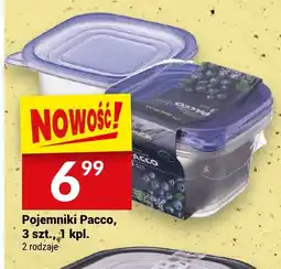 Pojemniki Pacco
