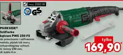 Kaufland Parkside Szlifierka kątowa PWS 230 F5 oferta