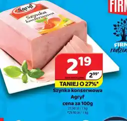 Delfin Szynka konserwowa Agryf oferta