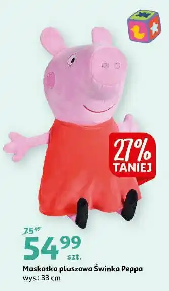 Auchan Maskotka peppa 33 cm 1 SZT oferta