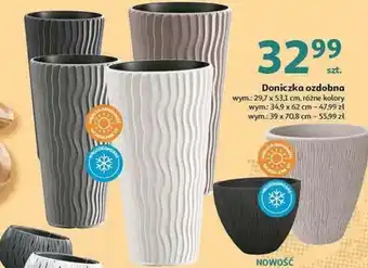 Auchan Doniczka ozdobna 1szt. oferta