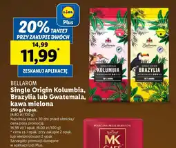 Lidl Kawa brazylia Bellarom oferta