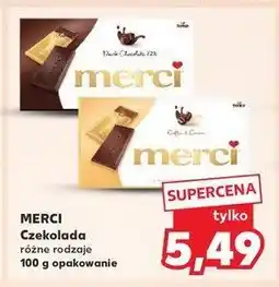 Kaufland Czekolada kawowo-śmietankowa Storck merci oferta