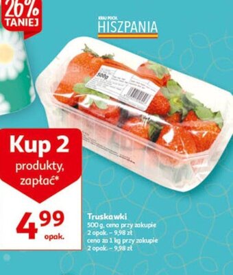 Auchan Truskawki 500g oferta