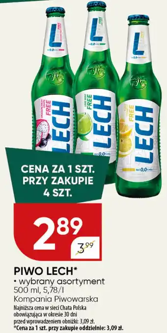 Chata Polska Piwo Lech Kompania Piwowarska oferta