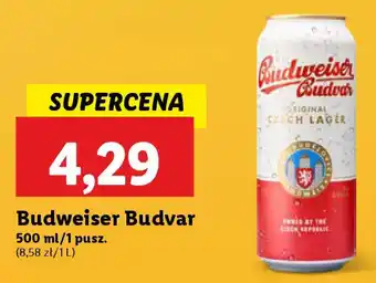 Lidl Budweiser Budvar oferta