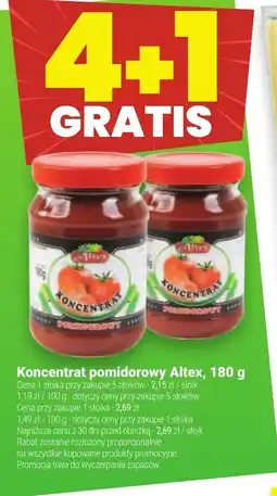 Twój Market Koncentrat pomidorowy Altex oferta
