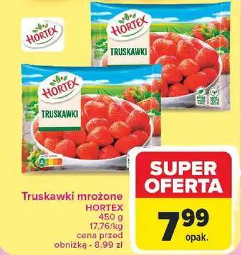 Carrefour Truskawki mrożone HORTEX oferta