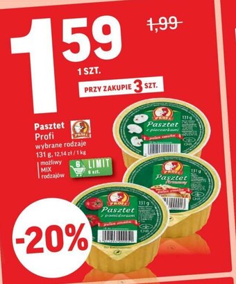 Intermarche Pasztet Profi 131g oferta