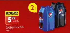 Biedronka Pepsi-Cola Napój gazowany o smaku cola 2 l oferta