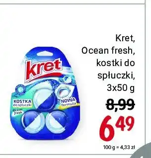 Rossmann Kostka do spłuczki ocean fresh 1 OPAK 3 SZT 50 G oferta